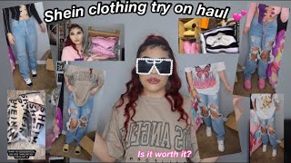 SHEIN CLOTHING TRY ON HAUL + TRENDY OUTFIT IDEAS 2021 🎀😍