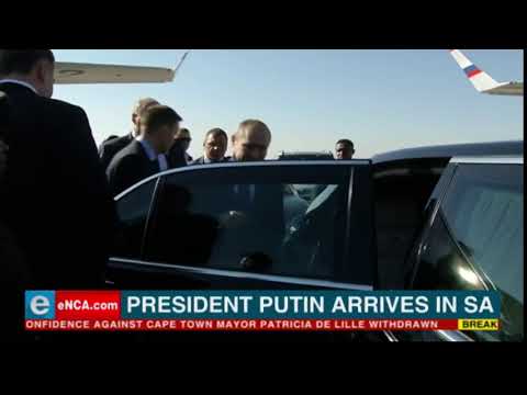 BRICS 2018 Vladimir Putin is in South Africa