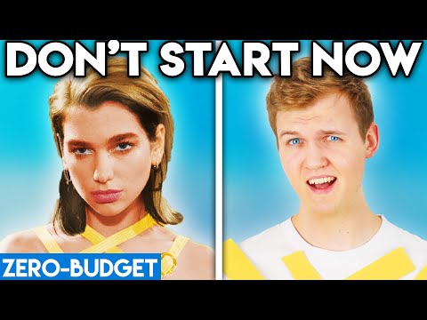 DUA LIPA WITH ZERO BUDGET! (Don't Start Now PARODY)