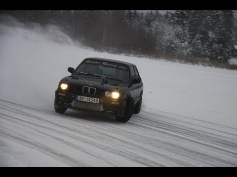 Thumbnail for BMW E30 327 Turbo outboard at Tørråssjøen ice track 2010 , Norway. by rall, BMW, rally, BMW E3