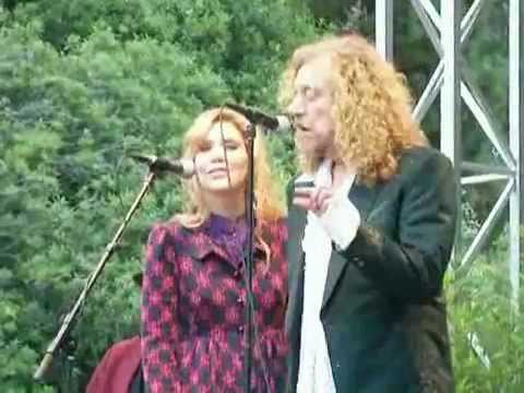 Alison Krauss-Robert Plant-Black Dog-2008 Hardly Strictly Bluegrass Festival-Golden Gate Park