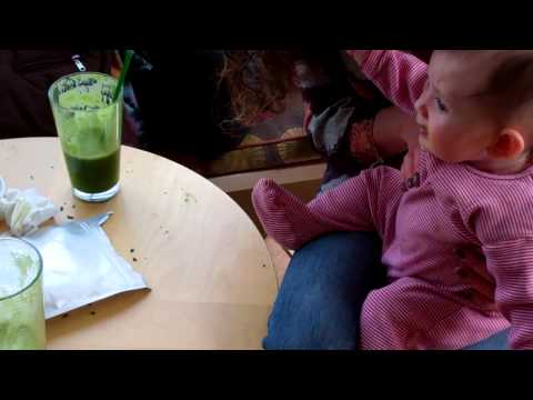 Baby on Green Juice