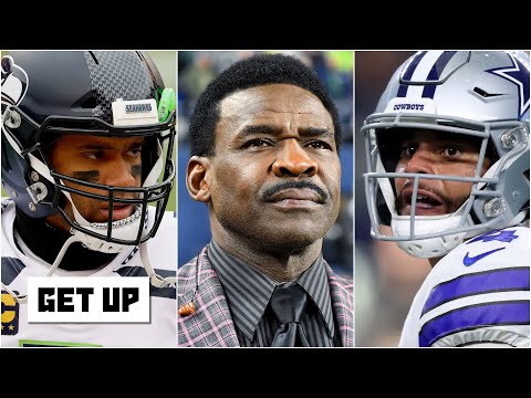 Michael Irvin說「衛斯布魯克想搶達克的主位」！《Get Up》節目來賓的真實反應！ (Reacting to Michael Irvin saying 'Russell Wilson wants Dak's chair' | Get Up)