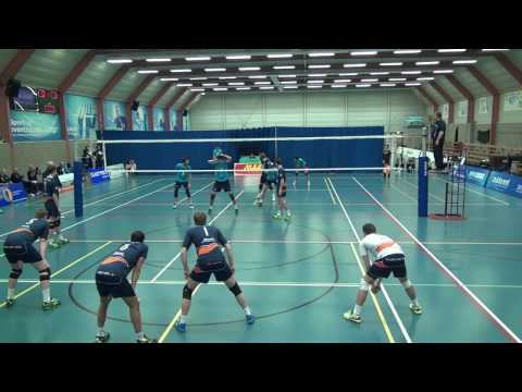 NextVolley H1 -Volley Tilburg 04-02-2017 Set 1,2,3