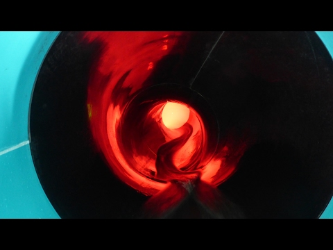 Aqua Nova Borlänge - Black Hole | Interactive Touchpoint Water Slide Onride POV