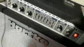Video thumbnail for Amplificador para Bajo Hartke A100 by Julio Antonio Padrón Hernández