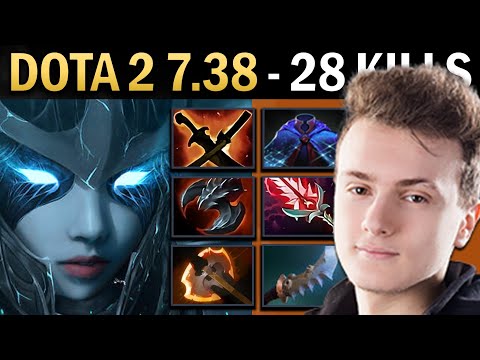 Phantom Assassin Gameplay Miracle with 28 Kills and 1000 GPM - Dota 7.38