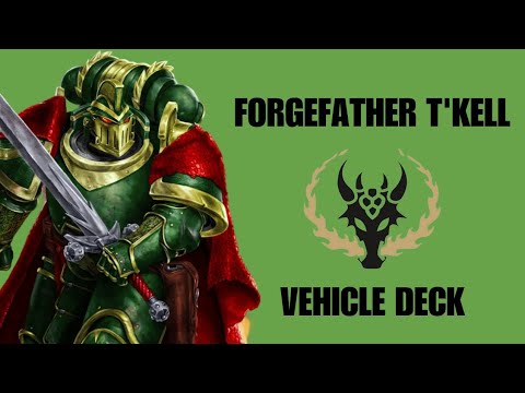 Hot Wheels || Forgefather T'Kell Vehicle Deck || The Horus Heresy Legions
