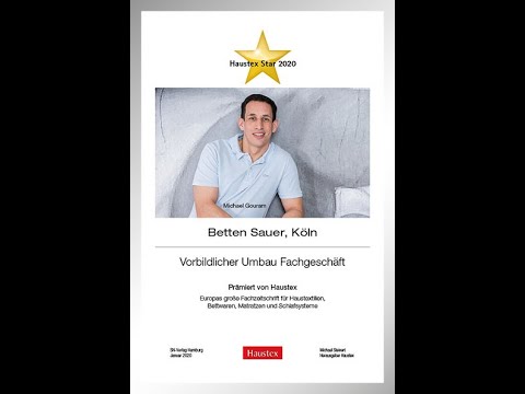 Vorschaubild: Bettenfachhänder des Jahres 2020