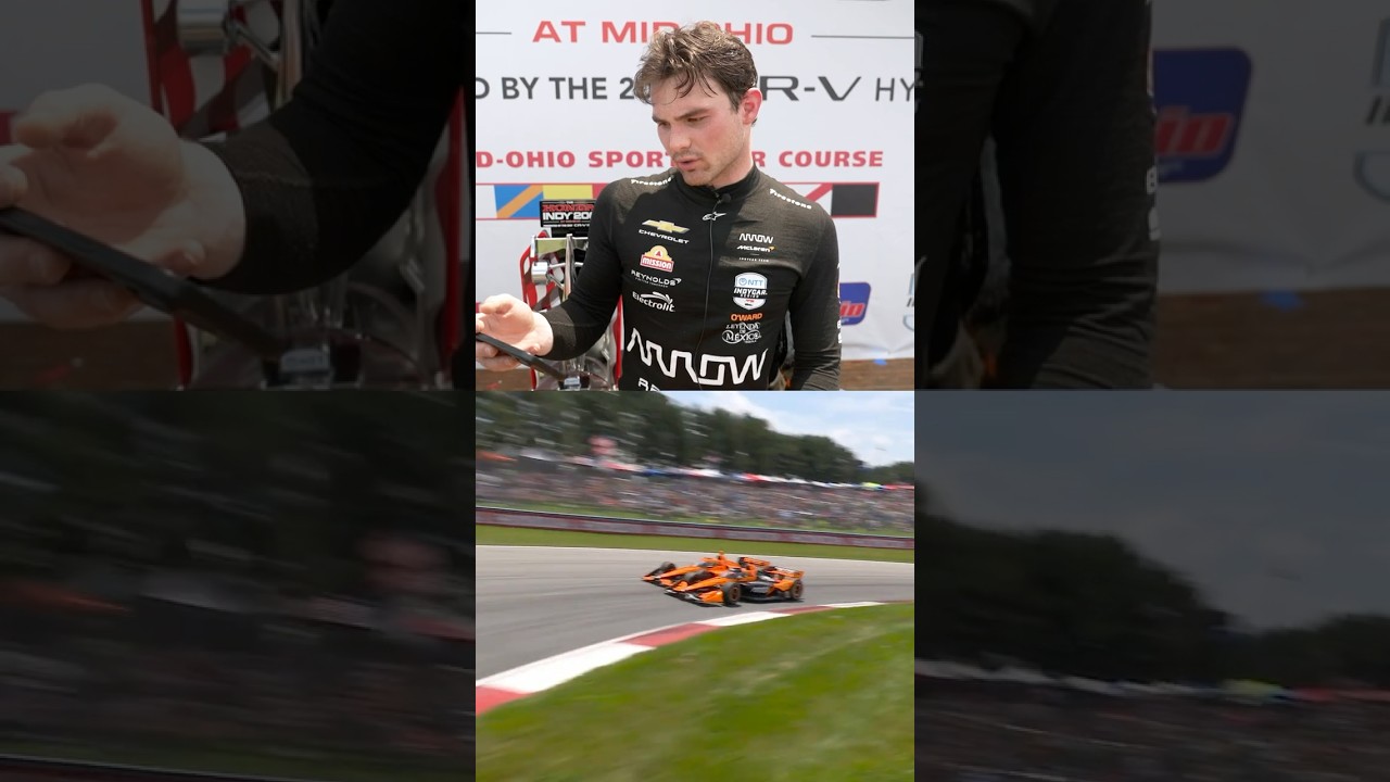 Inside Pato's winning Mid-Ohio move 👀 #indycar #racing #patooward
