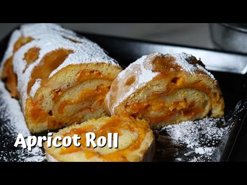 Delicious Apricot Roll 🍑😊