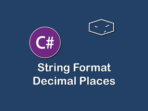 string format decimal places in c