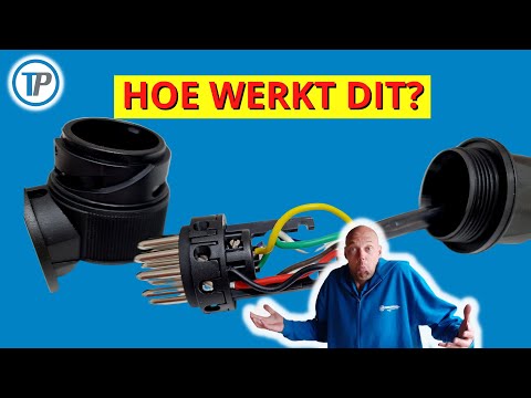 CONNECTING A 13-PIN CONNECTOR, OPENING A 13-PIN CONNECTOR, CONNECTING A 13-PIN CONNECTOR TO THE CAR