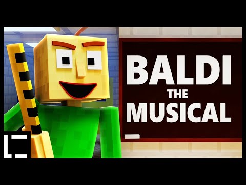 "Baldi's Musical" - Animated Minecraft Music Video [Baldi's Basics The Musical by Random Encounters]