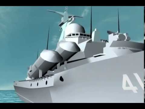 Submarine Torpedo Attack on a Warship