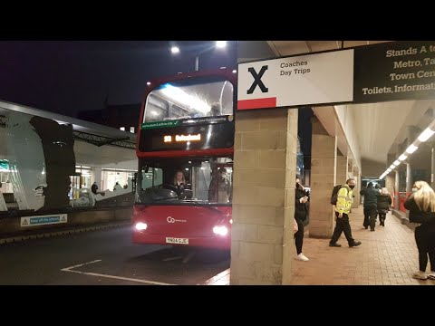 Rare Allocation:Route 93-Go North East YN04 GJE/6131-Scania N94UD/East Lancs Omnidekka