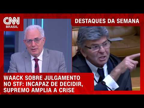 Análise de Waack: Incapaz de decidir, Supremo amplia a crise | DESTAQUES DA SEMANA
