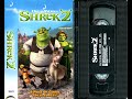 Opening To Shrek 2 US VHS 2004