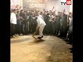 Watch: Maharashtra CM Eknath Shinde Tries his Hands at Cricket | #shorts | CNBC-TV18