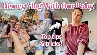 TAKING OUR (almost) ONE YEAR OLD TO DISNEY WORLD | Family Disney World Vlog| Traveling With a Baby