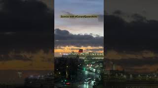 Cunard Queen Anne Cruise Ship at Sunrise #embarkationday #cruiseship #cruise