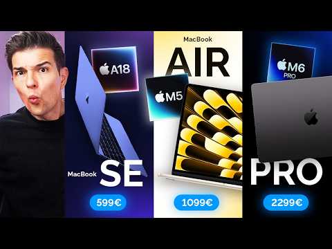 Apples neues MacBook-Lineup: MacBook Pro kommt SPÄTER & MacBook SE hat einen HAKEN!