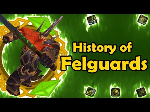History of Warlock Pets - Felguard (TBC to BfA)
