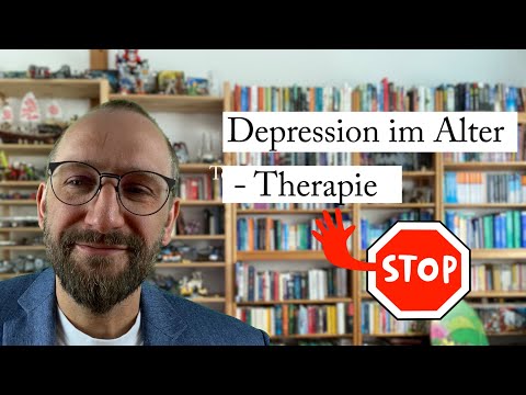 Depression in old age (Part 3) - therapy