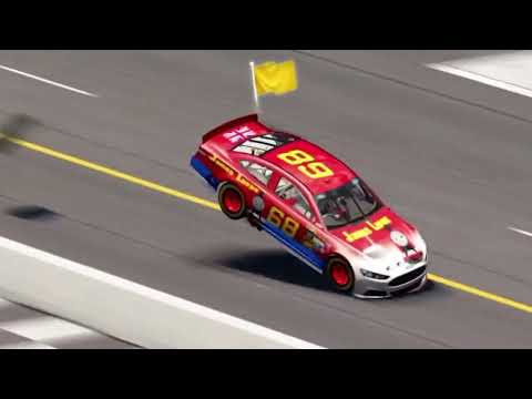 NASCAR ‘15 online crash compilation
