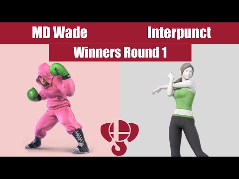TUB 8/26/22 WINNERS ROUND 1 - MD Wade (Little Mac) Vs. Interpunct (Wii Fit Trainer)