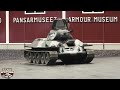 T-34/76 Engine Startup - Parola Armour Museum