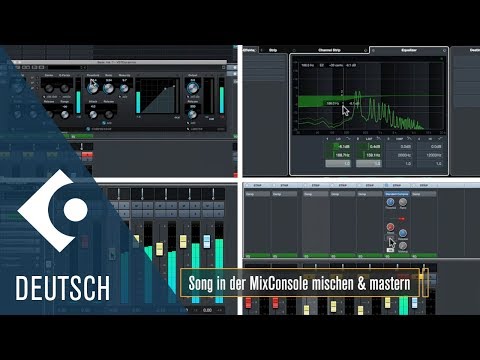 How to mix and master in the MixConsole | First steps with Cubase AI and LE