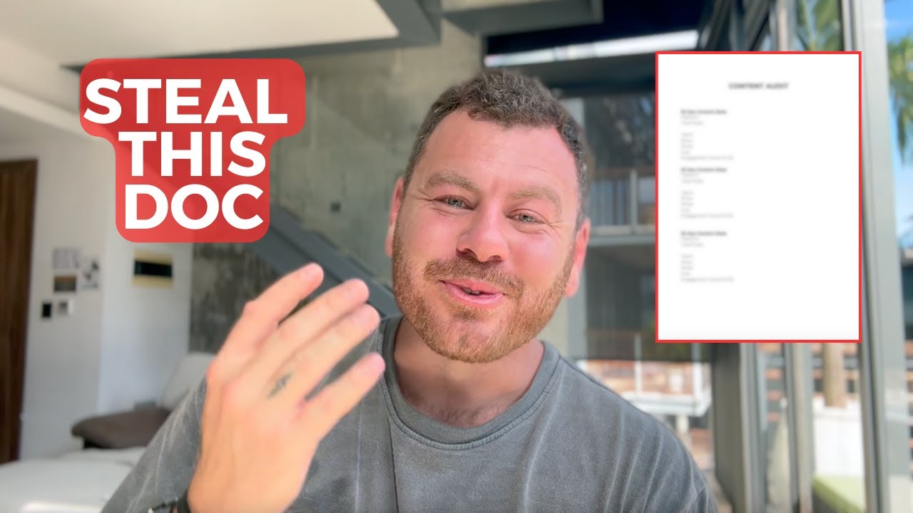 Want to hit $100k/m in 2025? steal my content strategy (leaked client training)