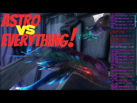 Ark official PvP Astrodelphis vs everything KDP