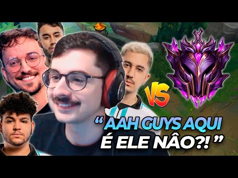 Time do MICÃO vs 5 Mestres (CLASSIFICATÓRIA DO CBOLÃO) - pov SHINI | REACTS THEFLY LEAGUE OF LEGENDS