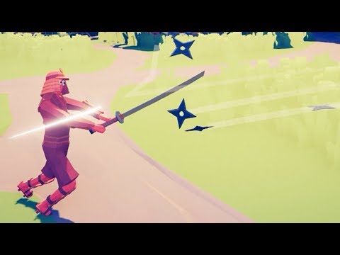SAMURAI Can Deflect Arrows Like Master - Totally Accurate Battle Simulator TABS