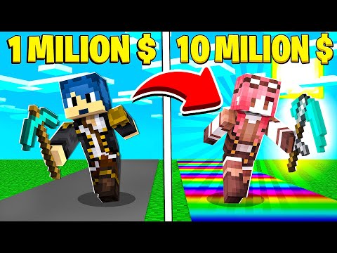 PICCONE DA 1.000.000€ VS PICCONE DA 10.000.000€! - MINECRAFT