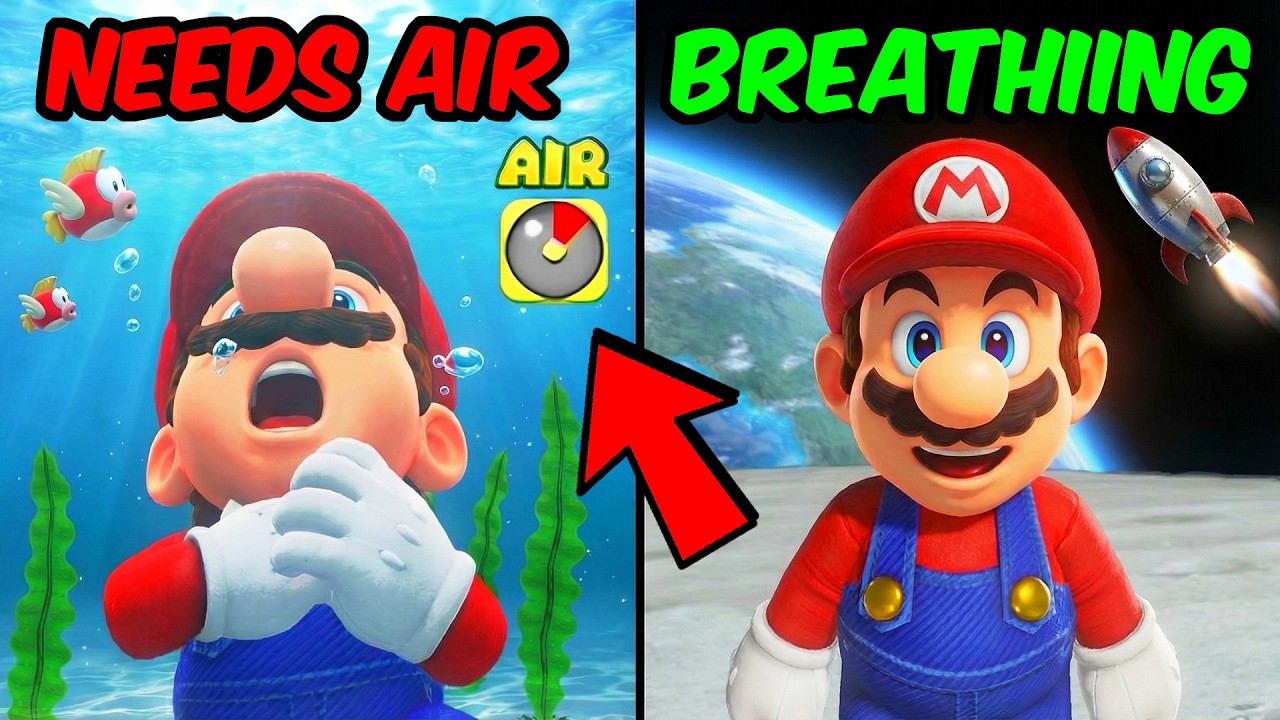 100 Things that Don't make Sense in Mario Games