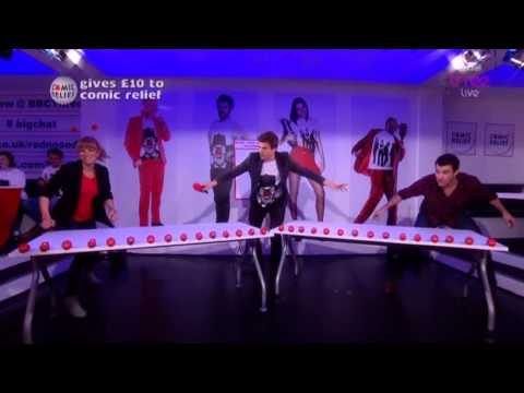 Steve Jones vs Sara Cox in Blow Your Nose | Red Nose Day 2013