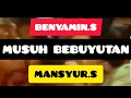 FILM JADUL 1974 MUSUH BEBUYUTAN FULL MOVIE BENYAMIN S VS MANSYUR S