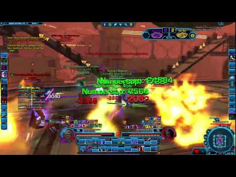 SWTOR 5.10 Assassin PvP: 7.5K DPS Queshball. Exact same DPS as healer's HPS