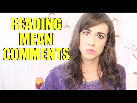 MEAN COMMENTS - an original song Video