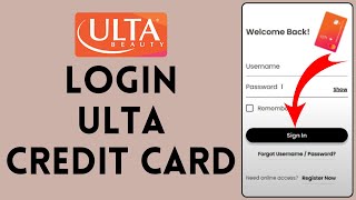 How To Login To Ulta Credit Card Account | Ulta Beauty Credit Card Login 2024
