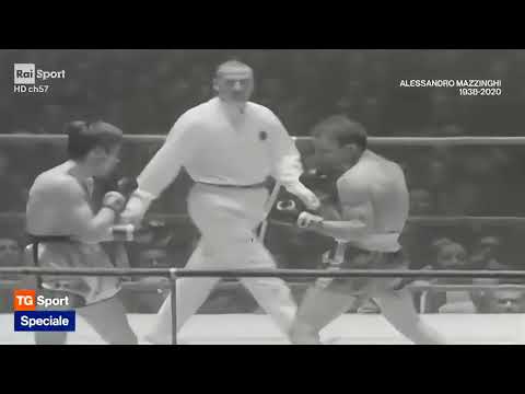 Nino Benvenuti (Italy) vs Sandro Mazzinghi (Italy) 2 | WBA & WBC Light-Middleweight Championships