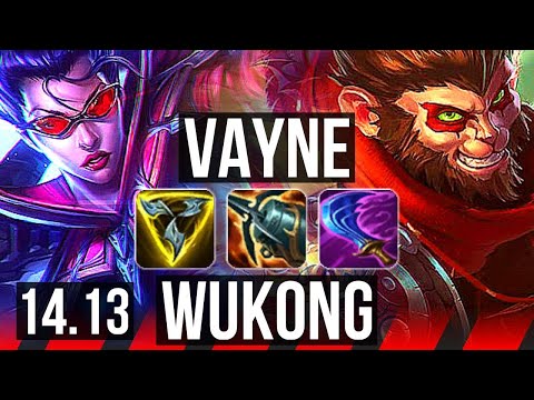 VAYNE vs WUKONG (TOP) | 7k comeback, Legendary, 500+ games | VN Master | 14.13