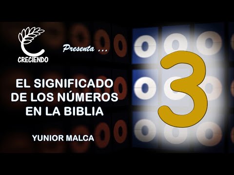 El significado del número 3 en la Biblia