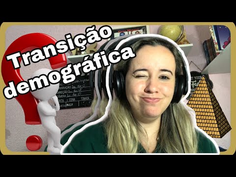 Transição Demográfica - Pirâmide etária de países desenvolvidos e subdesenvolvido.