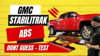 GMC Canyon - Stabilitrak ABS Traction control C0040