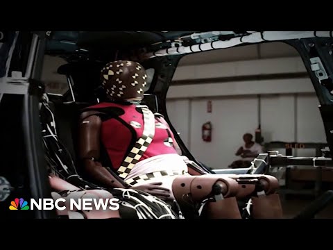 Federal guidelines to require car companies to use female crash test dummies