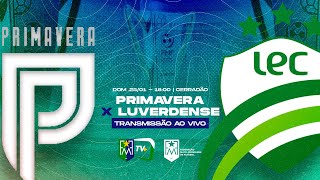 PRIMAVERA X LUVERDENSE - 5° RODADA DO CAMPEONATO MATO-GROSSENSE 2026